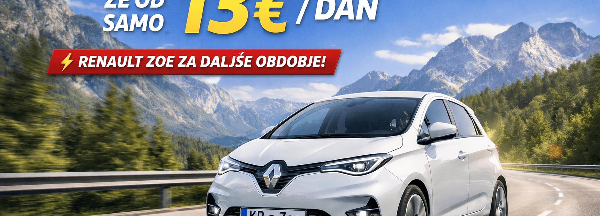 Ekskluzivni mesečni najem - Ponudba - ATET Rent A Car