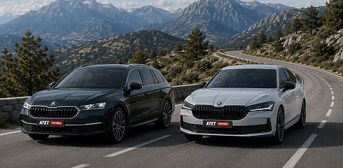 Poslovni najem Škoda Octavia in Škoda Superb
