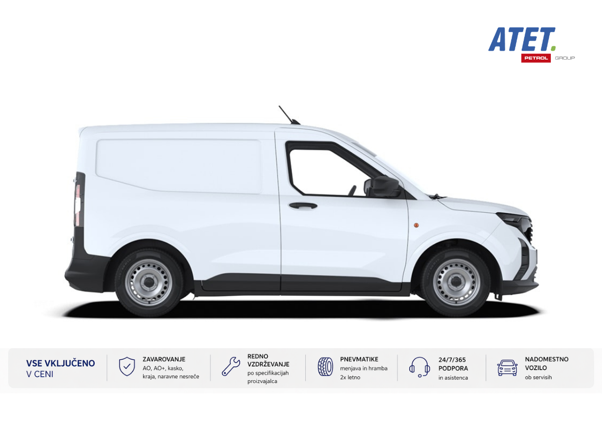 poslovni najem Ford Transit Courier